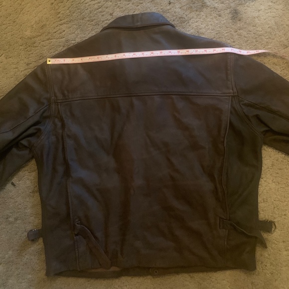 Sold : Indiana Jones Leather Jacket Authentic Large Bomber - Picture 11 of 13